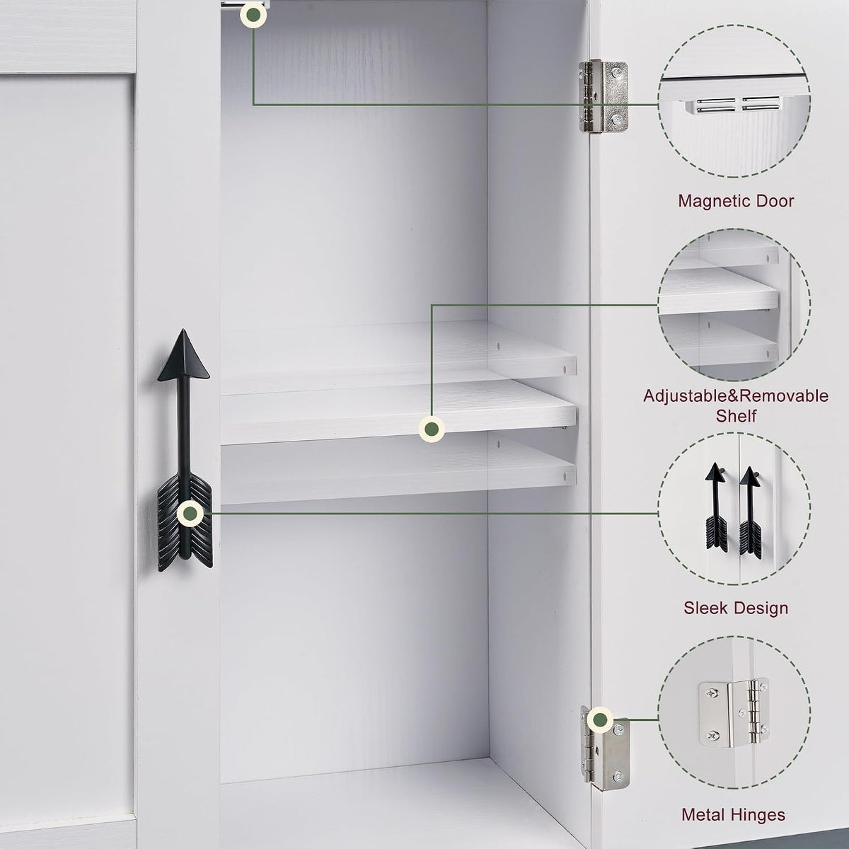 Waterproof Bathroom Storage Cabinet